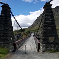 Kawarau Gorge Suspension Bridge, Queenstown