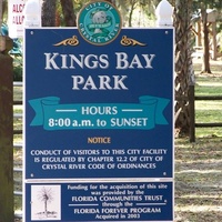 Kings Bay Park, Crystal River, FL