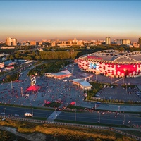 Otkrytie Arena parking lot, Moskau