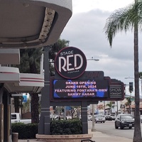 Stage Red at Center Stage Theater, Fontana, CA