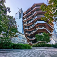 Backyard at Hudson Yards, New York City, NY