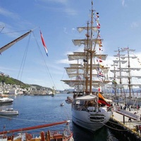 Evenemangsområdet på The Tall Ships Races, Halmstad